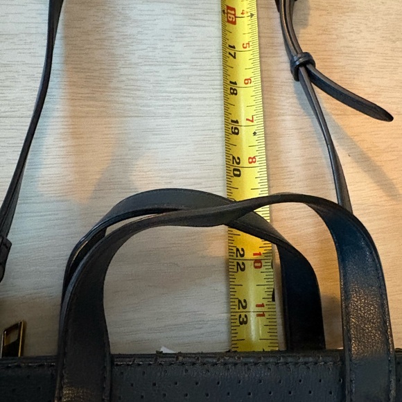 Fossil Blue Leather Crossbody Bag - Picture 9 of 9